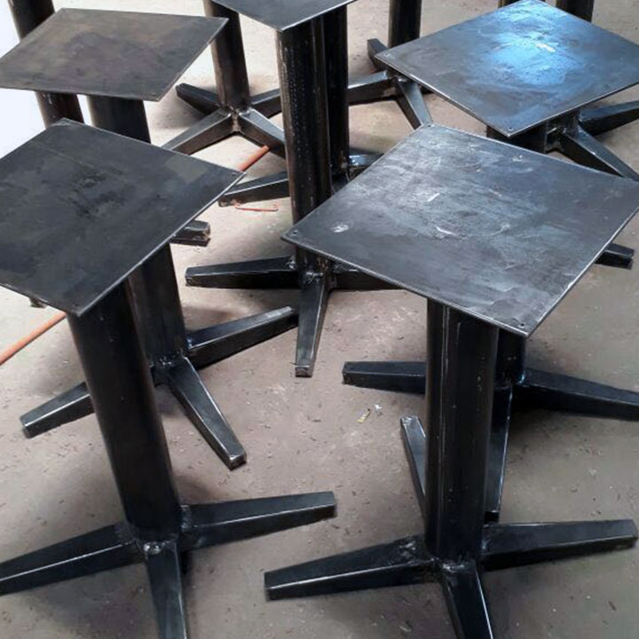 Powder Coating Kaki Meja - Before