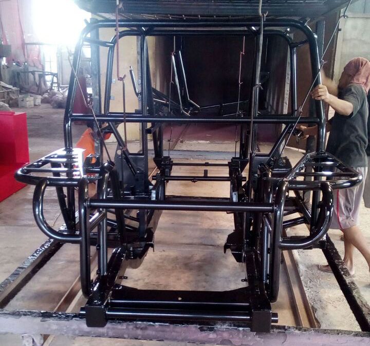 Powder Coating Rangka Mobil Tangerang